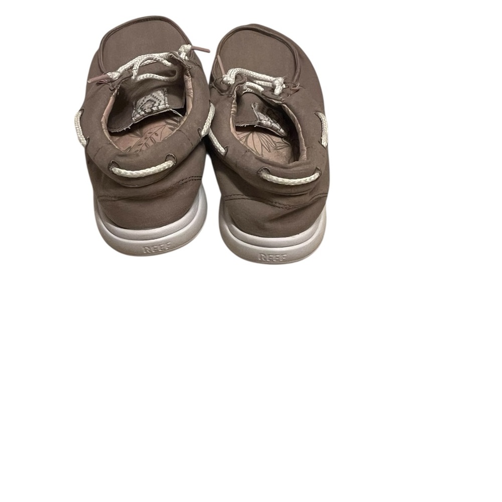 Reef Cushion Coast Boat Shoes - Pink and Gray
